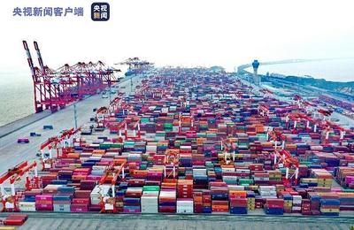 4350萬標(biāo)準(zhǔn)箱!上海港集裝箱吞吐量今年創(chuàng)歷史新高